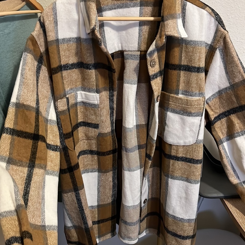 Plaid Shacket - Picture 2 of 6